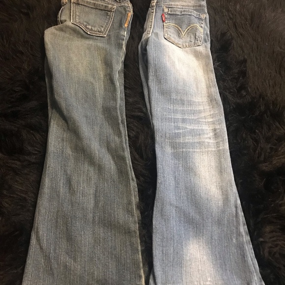 Girls Denim Jeans (SOLD) - Picture 2 of 4